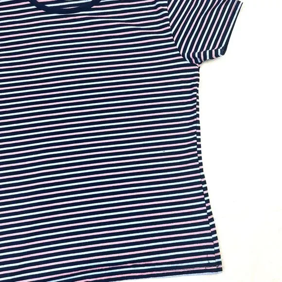 Vintage CAC Action Sportswear Stripped Women Shirt Size S - Picture 3 of 9